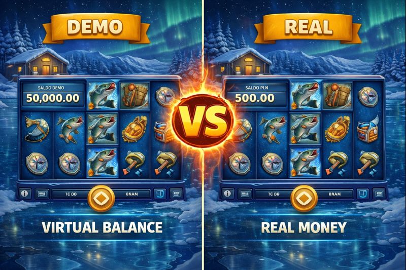 Ice Fishing Demo vs Real