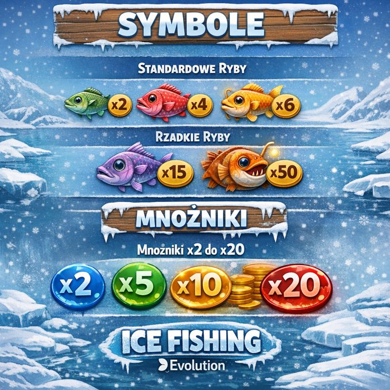 Ice Fishing Symboly